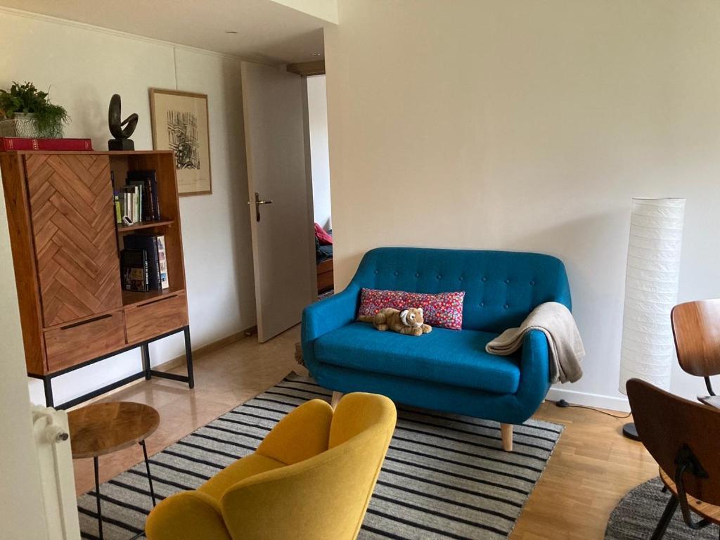 Vue Sur Jardin, 3 Pieces Apartment Paris Bagian luar foto