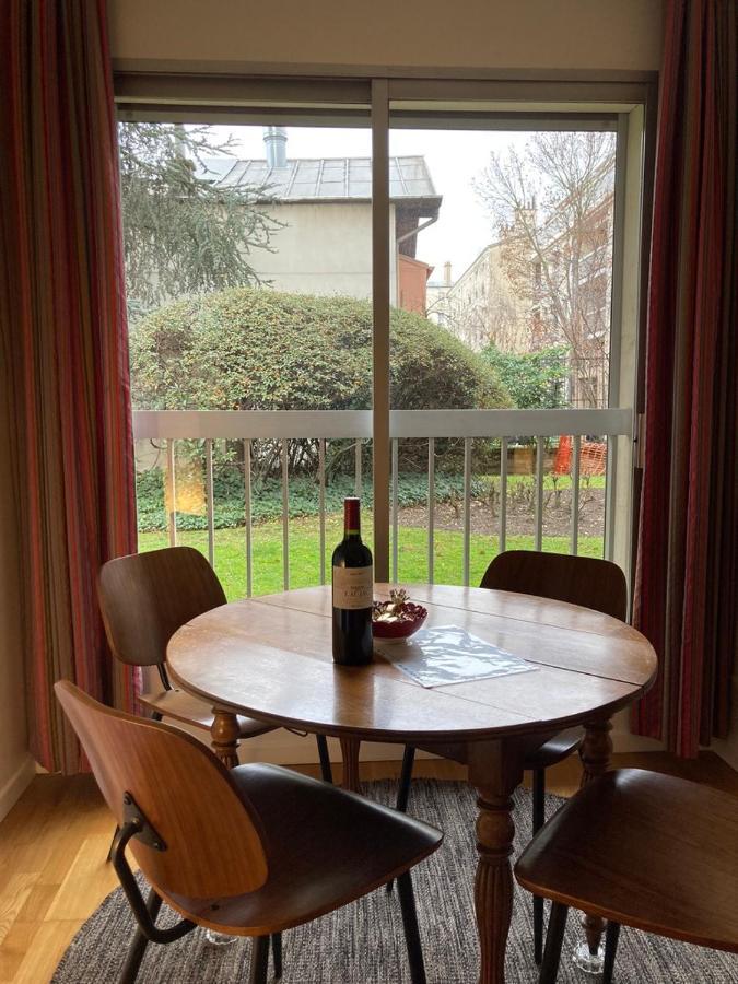 Vue Sur Jardin, 3 Pieces Apartment Paris Bagian luar foto